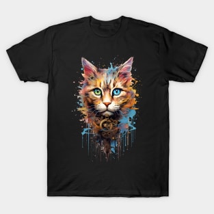 Machine Cat Mechanical Cat T-Shirt